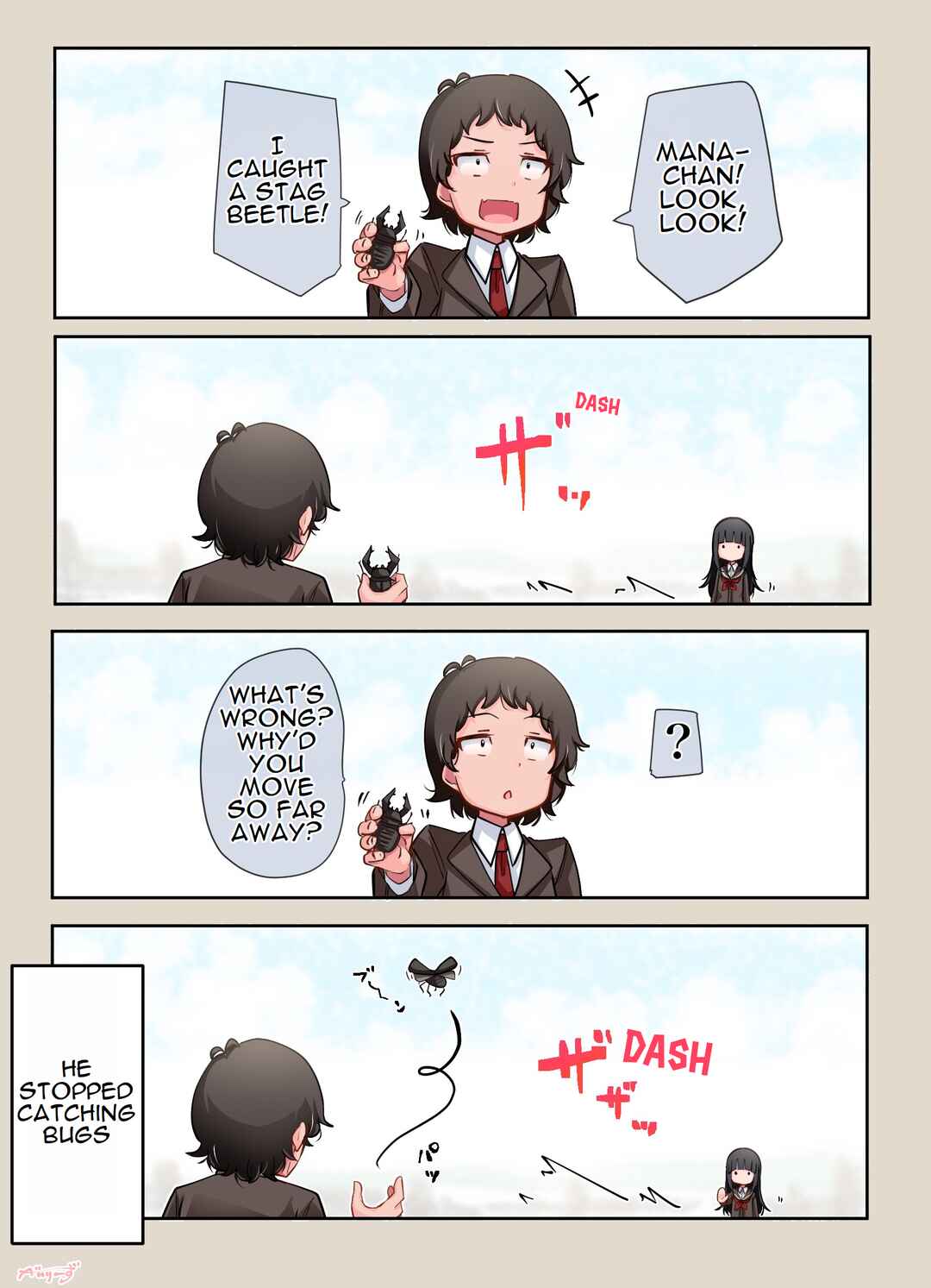 Class no Gal ni Kuuki Atsukai Sareteimasu Chapter 55 - Page 1
