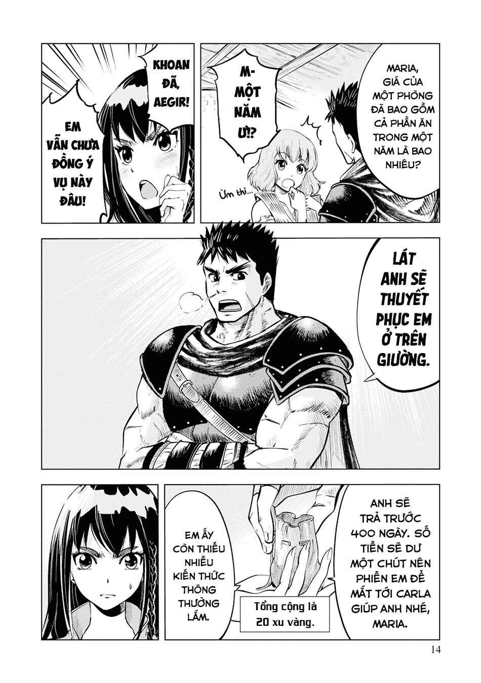Oukoku e Tsuzuku Michi - Dorei Kenshi no Nariagari Harem Life Chapter 11 - Page 13