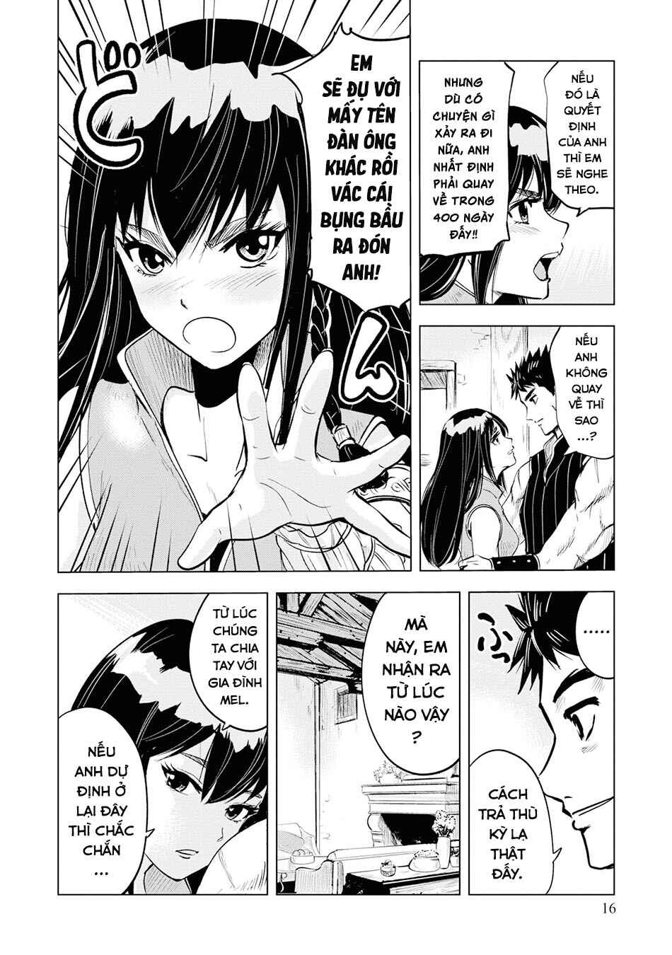Oukoku e Tsuzuku Michi - Dorei Kenshi no Nariagari Harem Life Chapter 11 - Page 15