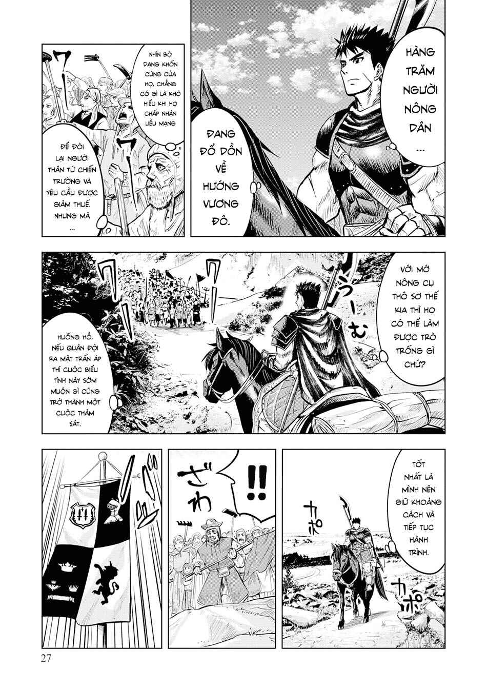 Oukoku e Tsuzuku Michi - Dorei Kenshi no Nariagari Harem Life Chapter 11 - Page 26