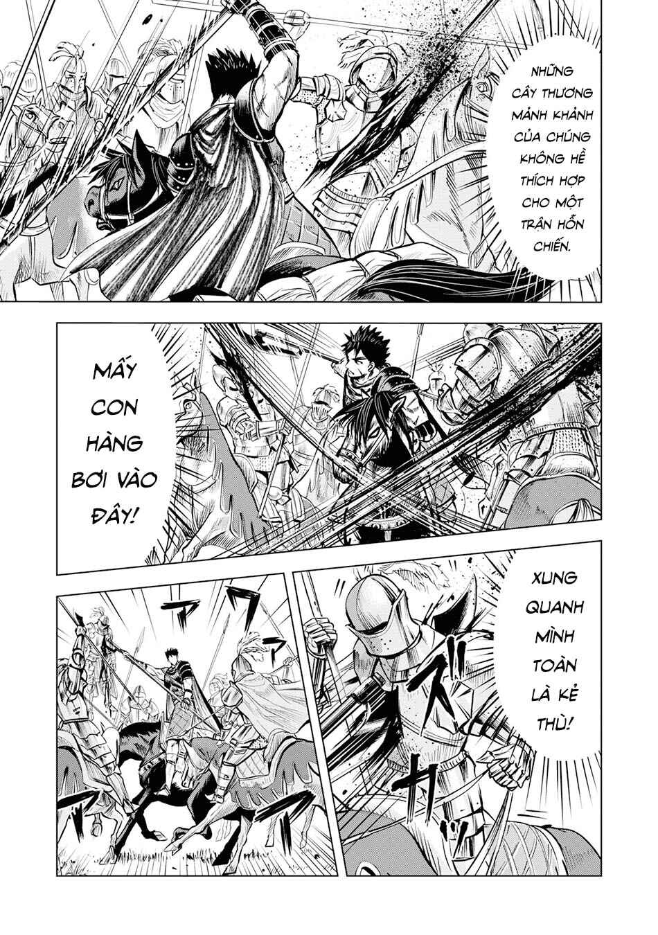 Oukoku e Tsuzuku Michi - Dorei Kenshi no Nariagari Harem Life Chapter 11 - Page 35