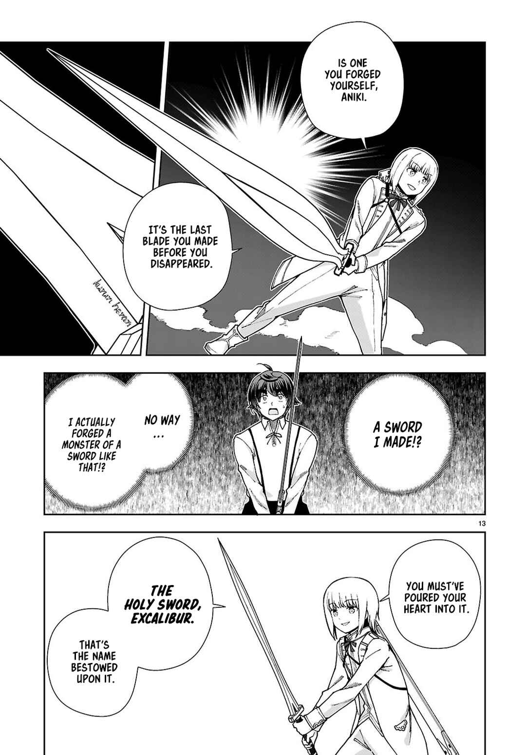 Botsuraku Yotei Nanode, Kajishokunin o Mezasu Chapter 91 - Page 13