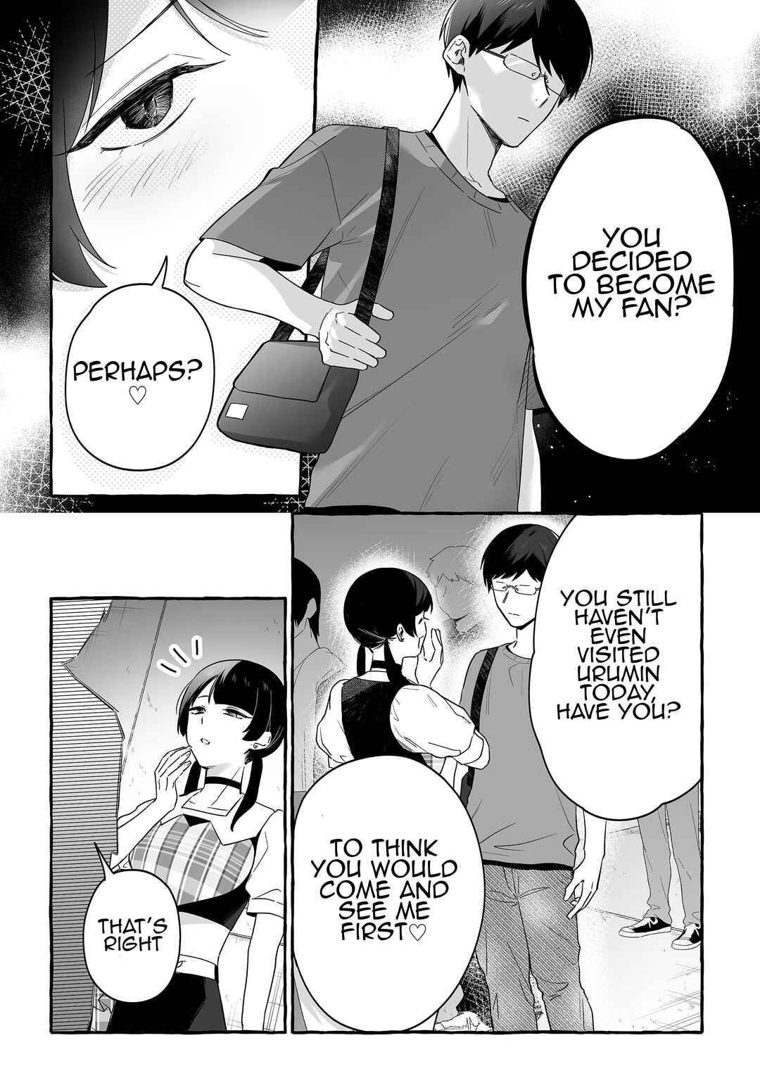 Damedol to Sekai ni 1-nin dake no Fan Chapter 18 - Page 3