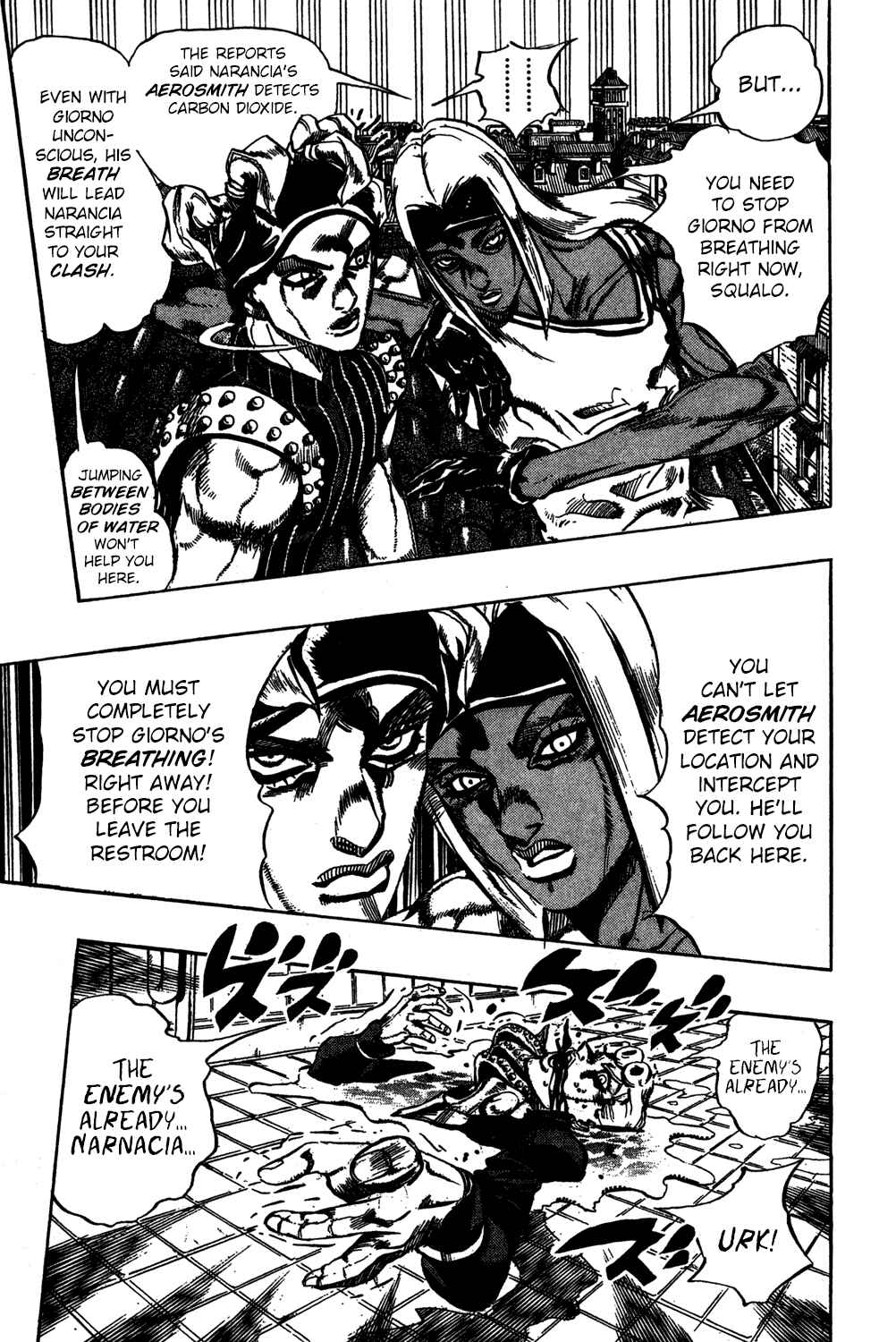 JoJo no Kimyou na Bouken: Part 5 - Ougon no Kaze Chapter 89 - Page 5