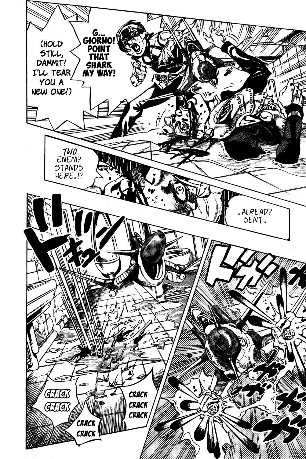 JoJo no Kimyou na Bouken: Part 5 - Ougon no Kaze Chapter 89 - Page 6