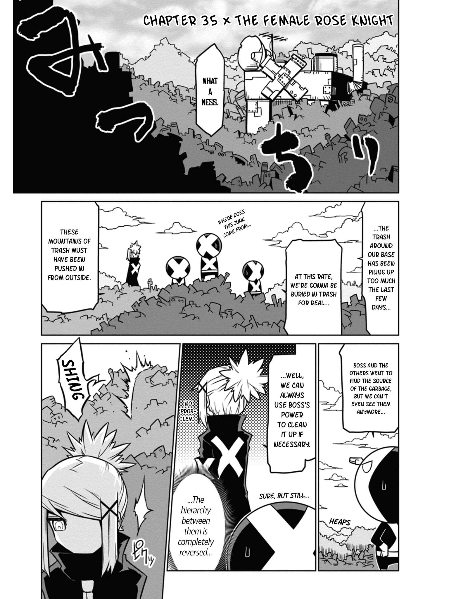 Zannen Onna Kanbu Black General-san Chapter 35 - Page 1