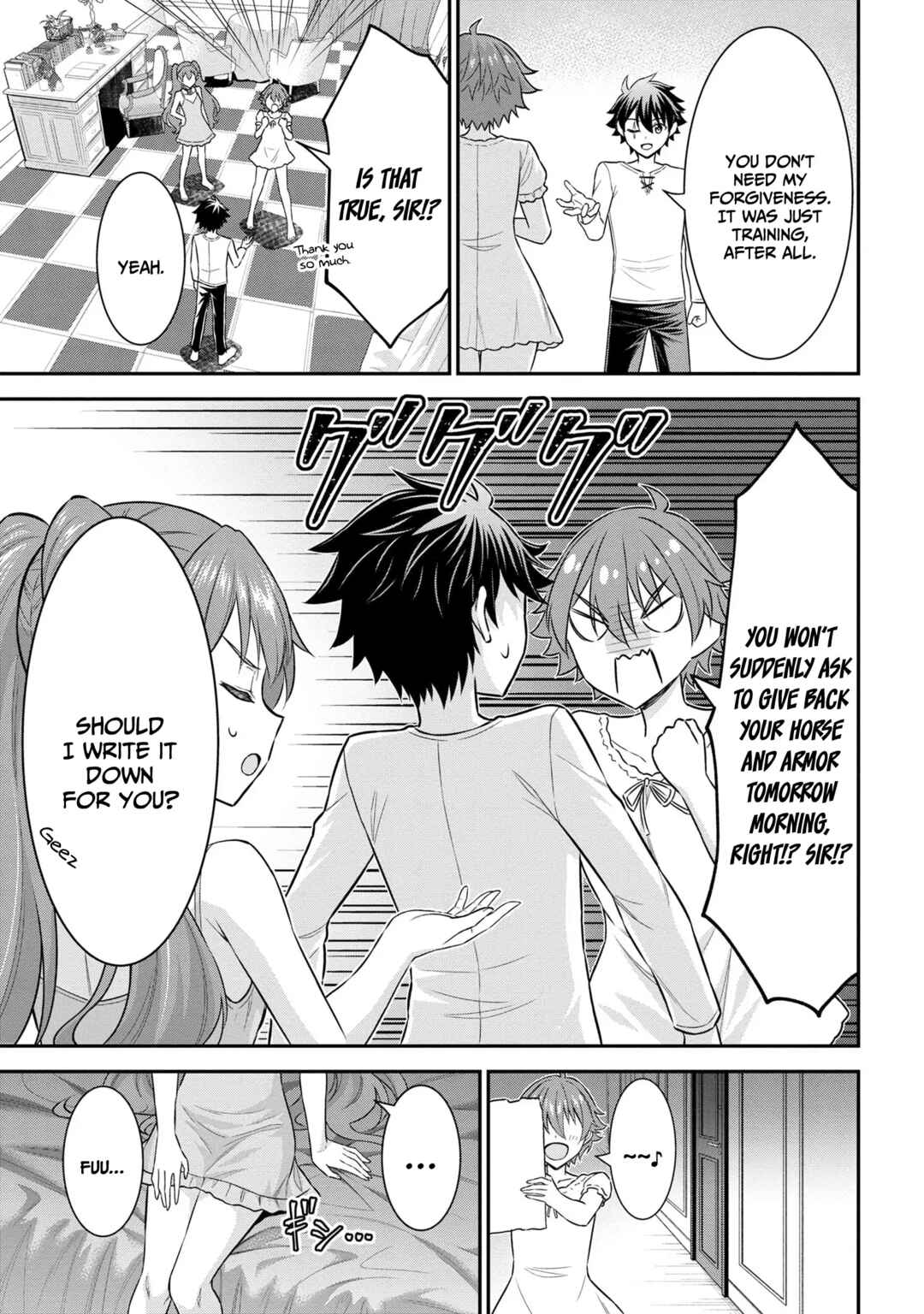 Kuro no Senki II - Isekai Teni Shita Boku ga Saikyou na no wa Bed no Ue dake no You desu Chapter 2.2 - Page 4
