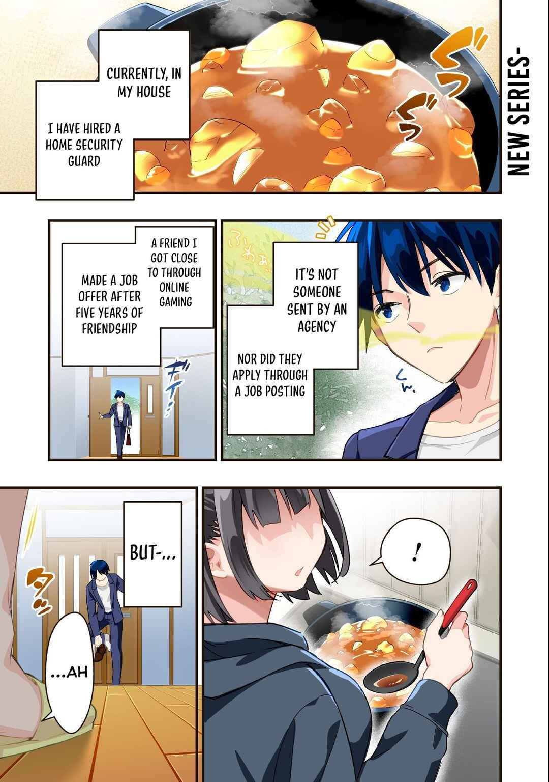 Senpai, Jitaku Keibiin no Koyou wa Ikaga desu ka? Chapter 1 - Page 2