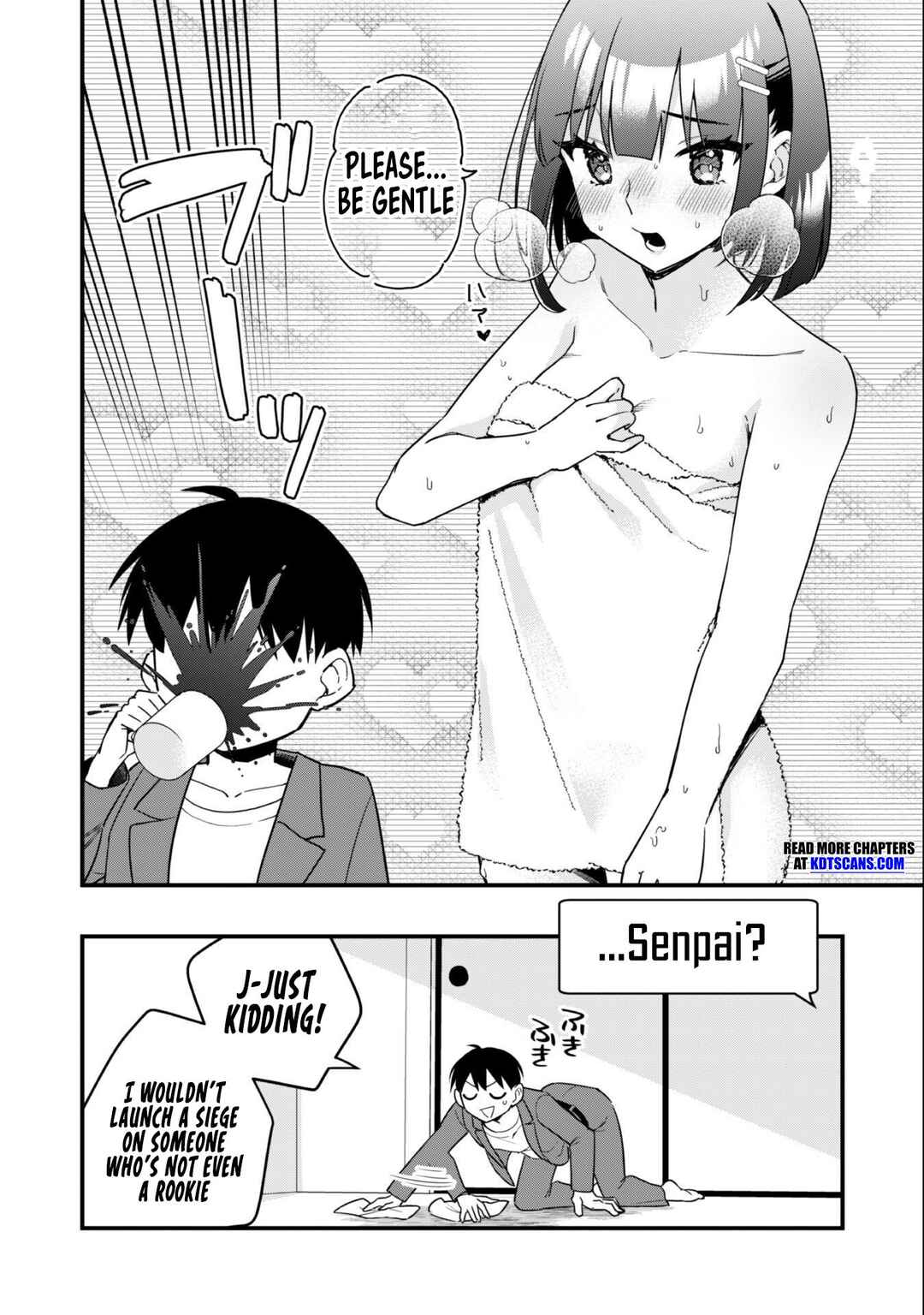 Senpai, Jitaku Keibiin no Koyou wa Ikaga desu ka? Chapter 1 - Page 34