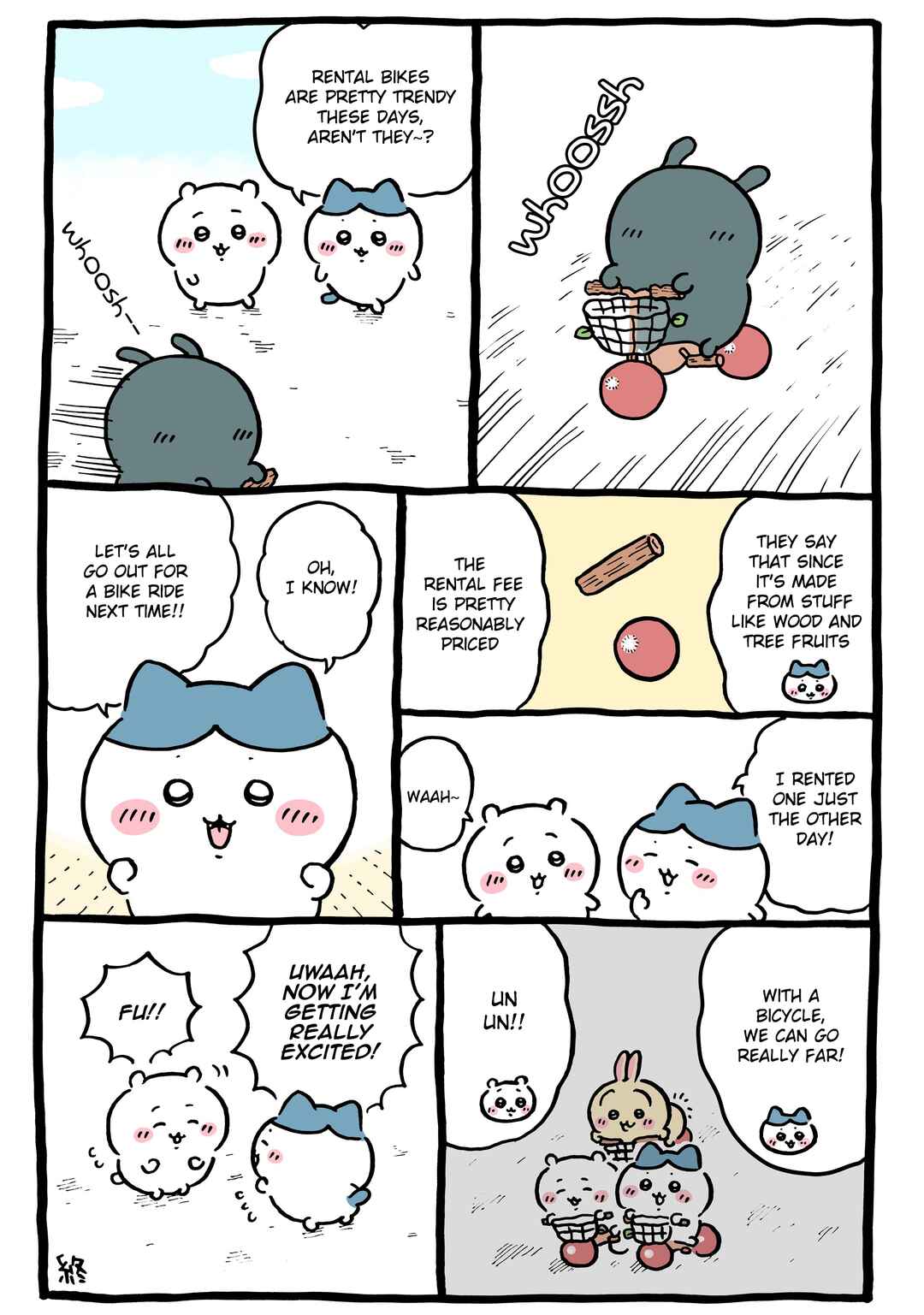 Chiikawa: Nanka Chiisakute Kawaii Yatsu (Webcomic Pages) Chapter 1092 - Page 1