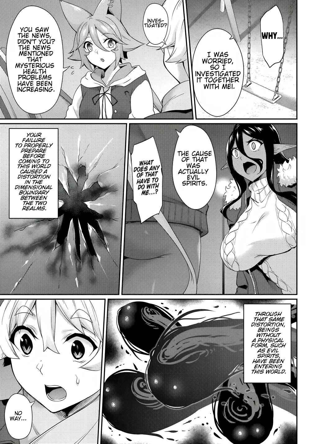 Chotto Dake Ai ga Omoi Dark Elf ga Isekai kara Oikakete Kita Chapter 26 - Page 9