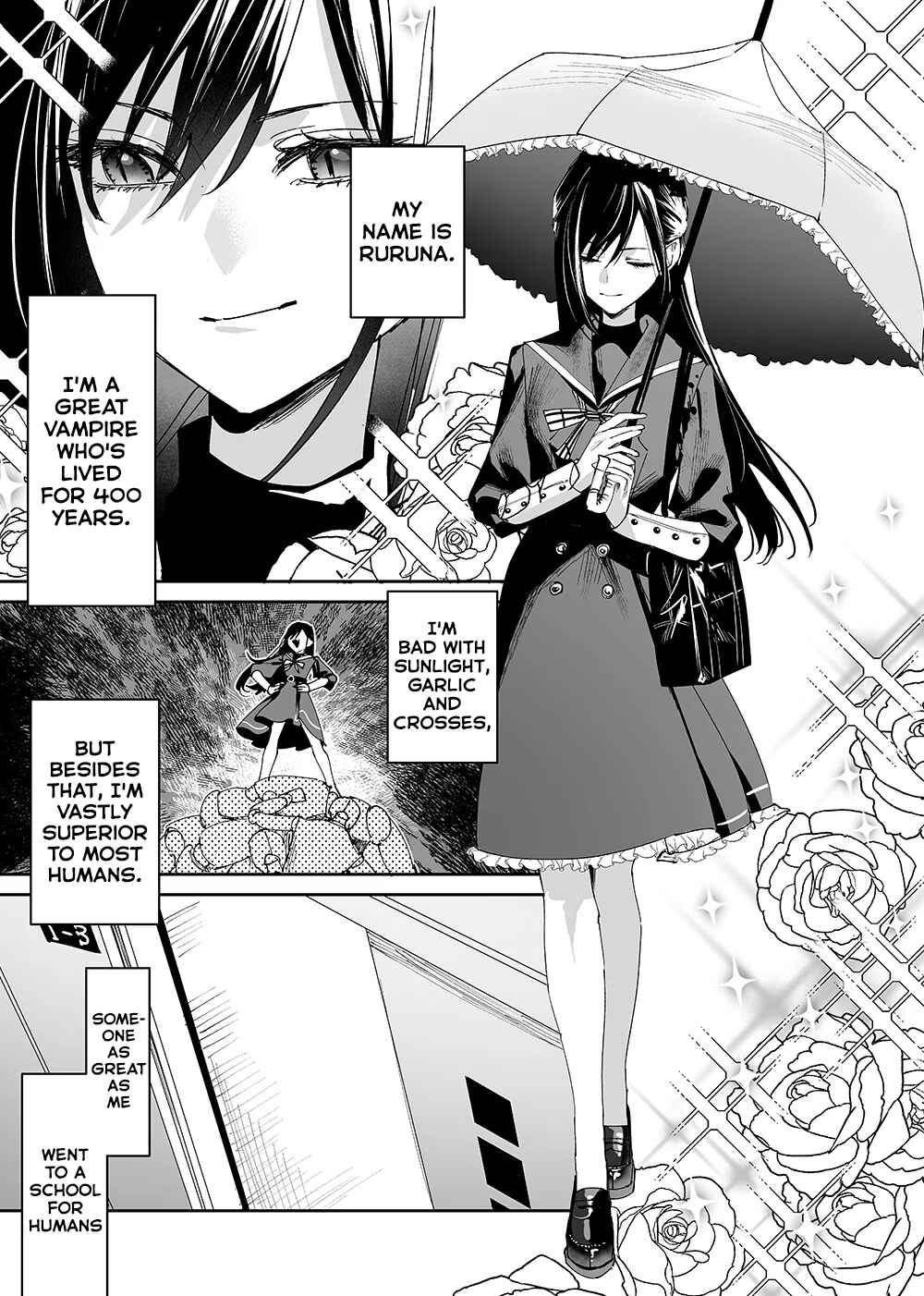 Girls × Vampire (Pre-Serialization) Chapter 3 - Page 1