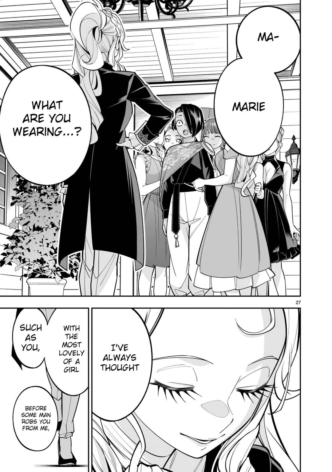 Shinimodori Oujo wa Ikinobiru tame ni Yuri Harem o Tsukuru koto ni shita Chapter 4 - Page 27