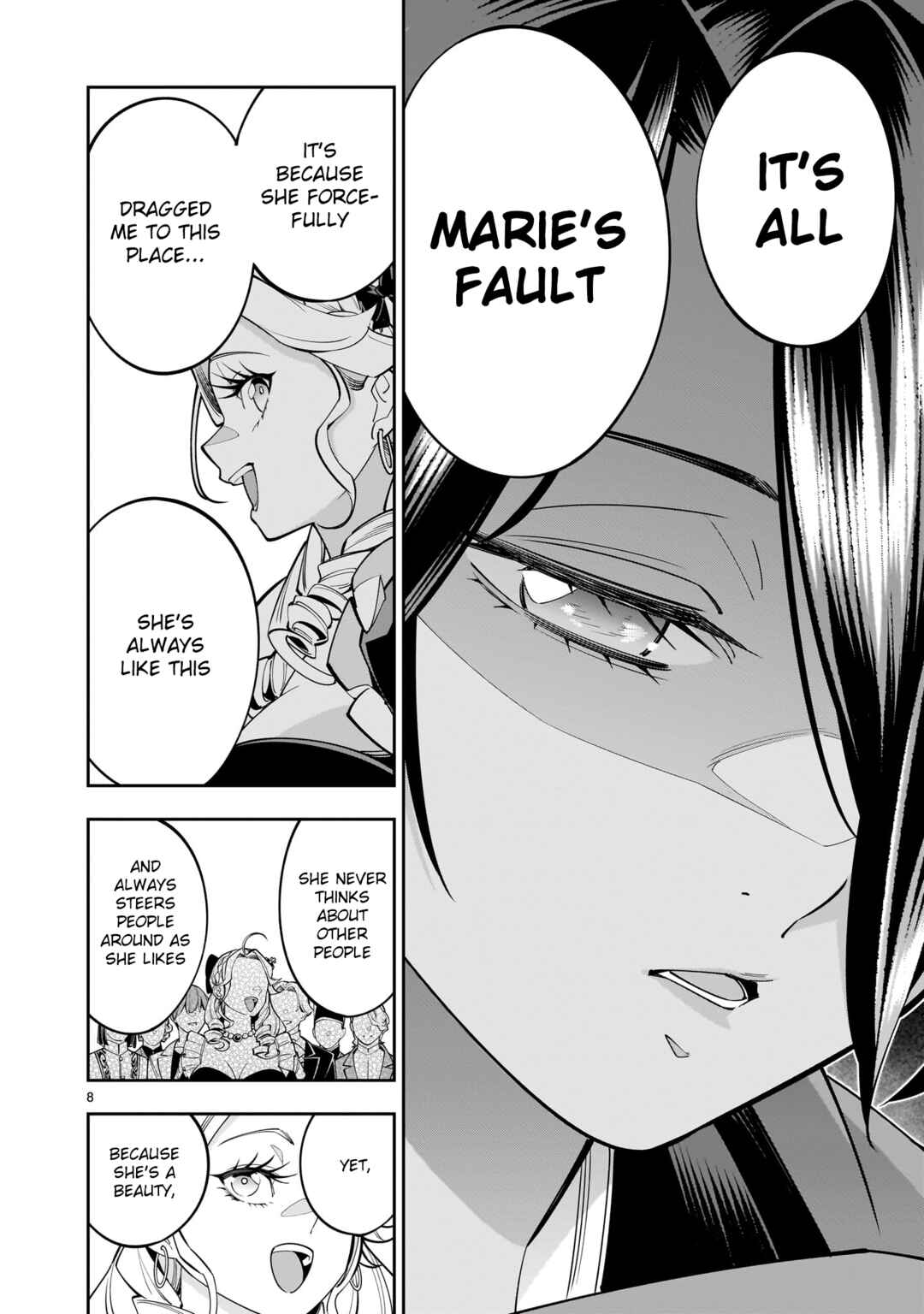 Shinimodori Oujo wa Ikinobiru tame ni Yuri Harem o Tsukuru koto ni shita Chapter 4 - Page 8