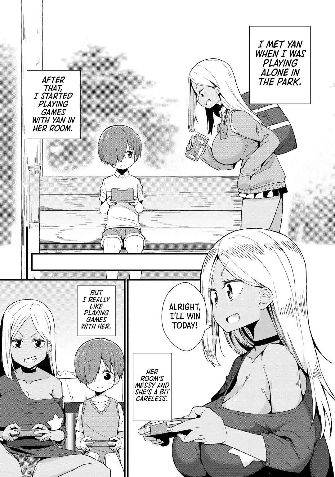 Ecchi na Onee-san ga Shounen ni Itazura shichau Oneshota Chapter 9 - Page 3