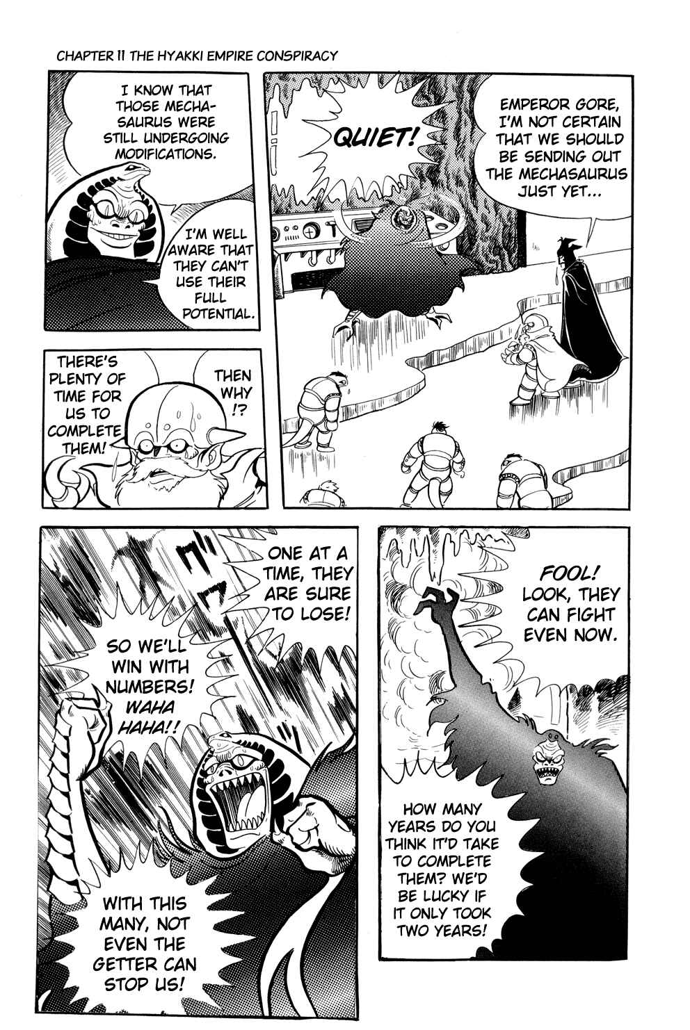 Getter Robo Chapter 11 - Page 73