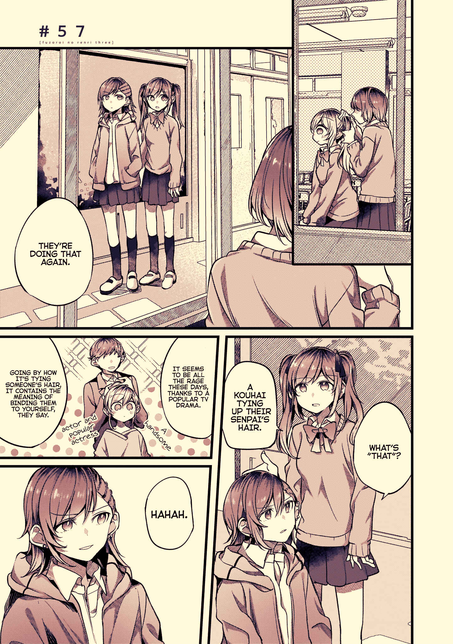 Fuzoroi no Renri Chapter 57 - Page 1