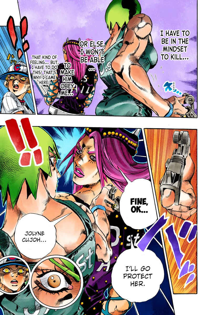 JoJo no Kimyou na Bouken: Part 6 - Stone Ocean Color-ban Chapter 59 - Page 11