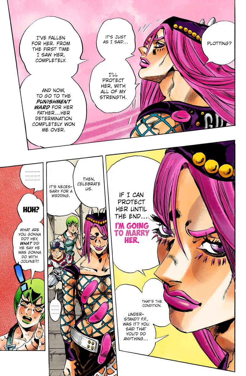 JoJo no Kimyou na Bouken: Part 6 - Stone Ocean Color-ban Chapter 59 - Page 13