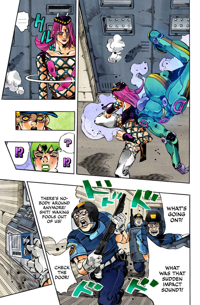 JoJo no Kimyou na Bouken: Part 6 - Stone Ocean Color-ban Chapter 59 - Page 17