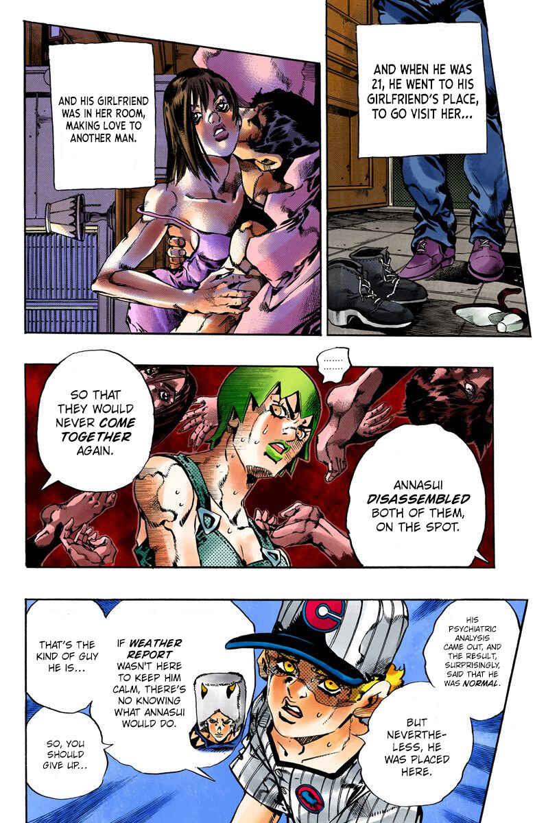 JoJo no Kimyou na Bouken: Part 6 - Stone Ocean Color-ban Chapter 59 - Page 8
