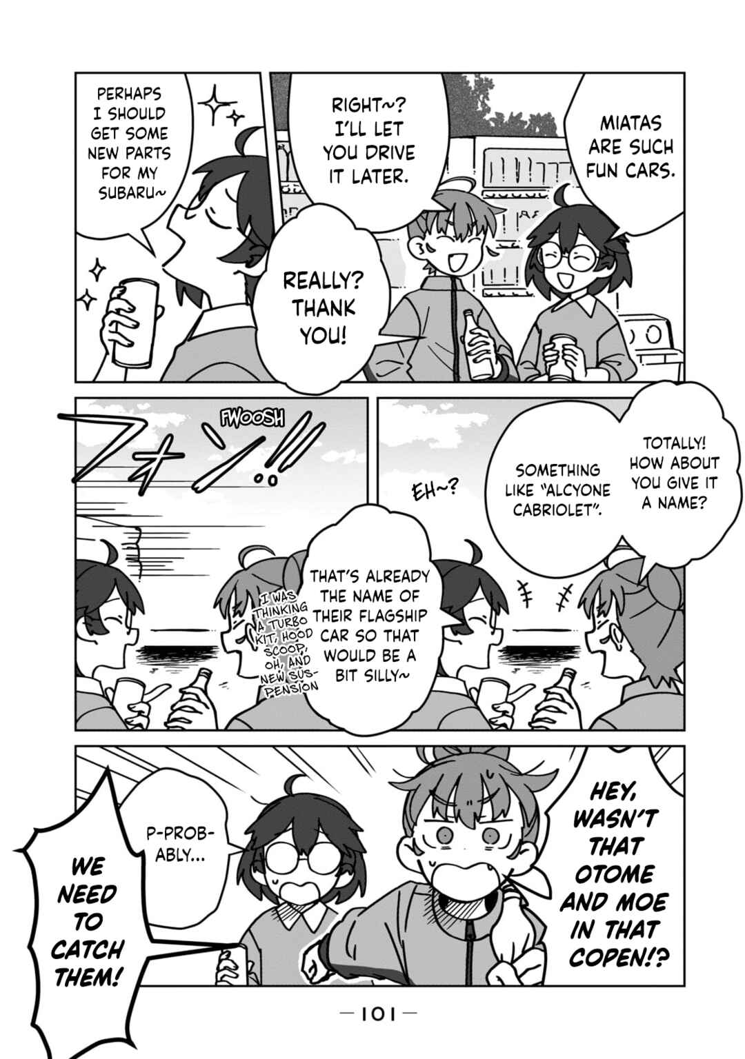 Open Car Girls Chapter 14 - Page 12