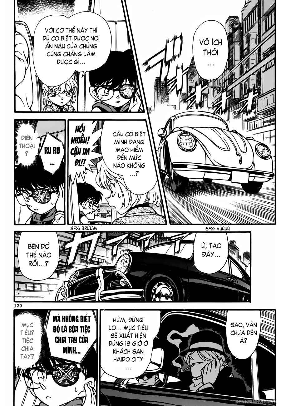Meitantei Conan vs. Kuro-zukume no Otokotachi Chapter 5 - Page 14