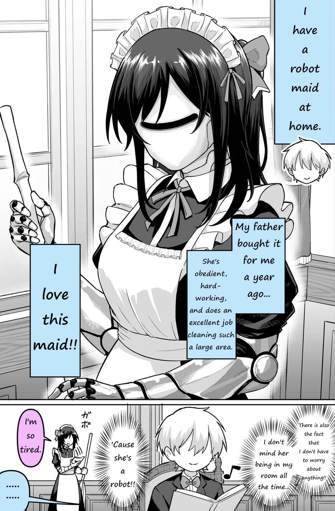 Maid Robot ga yattekita‼️ Chapter ? - Page 1