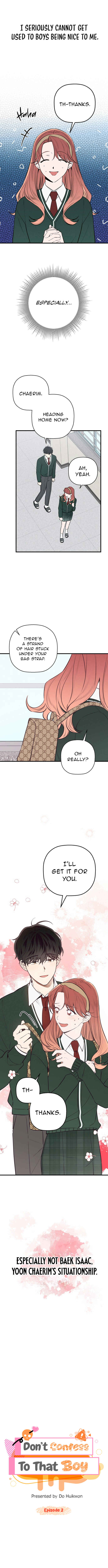 Don't confess to that boy Chapter 2 - Page 6
