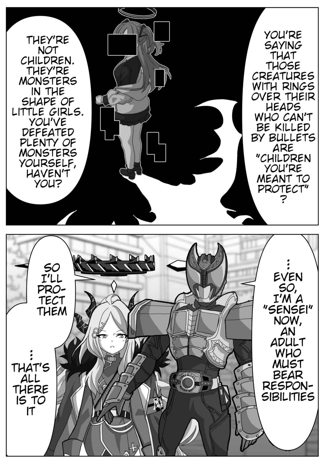 Blue Archive x Kamen Rider Decade - Schale no Kadoya Tsukasa-sensei Gainen (Doujinshi) Chapter 7 - Page 5