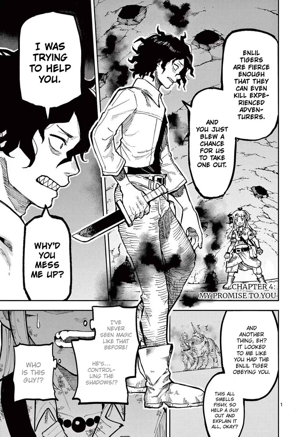 Juuou to Yakusou Chapter 4 - Page 1