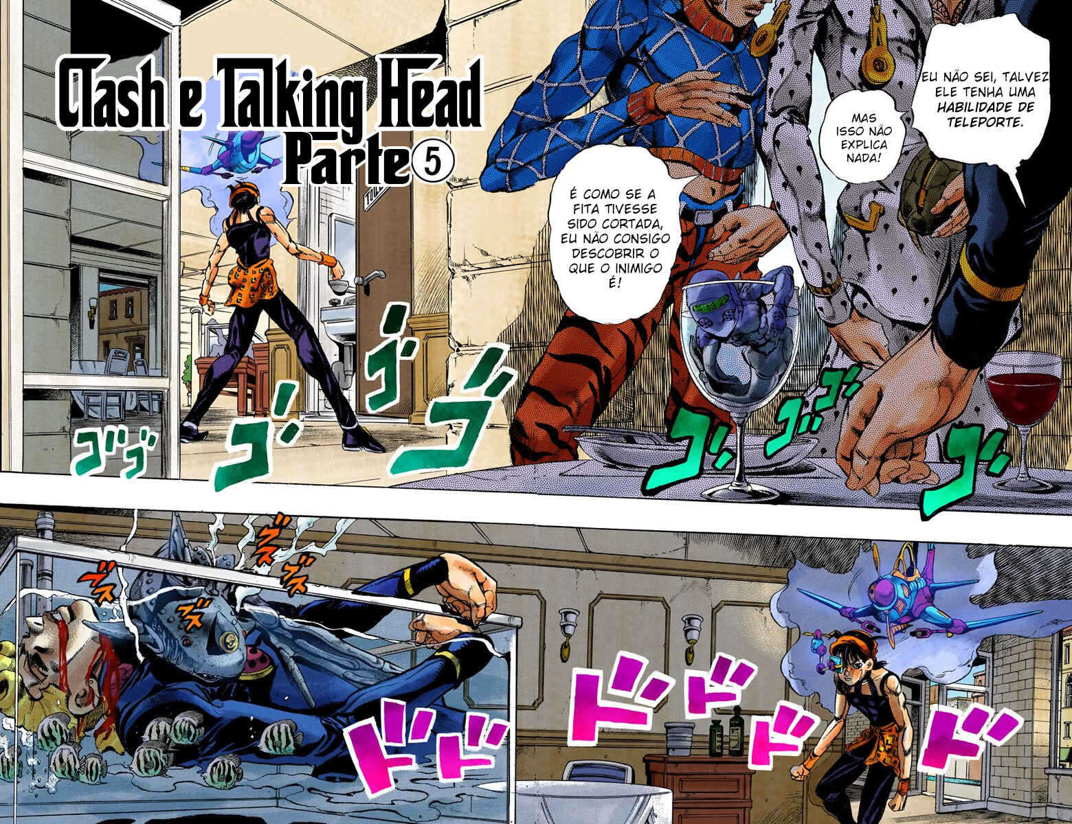 JoJo no Kimyou na Bouken: Part 5 - Ougon no Kaze Color-ban Chapter 90 - Page 2