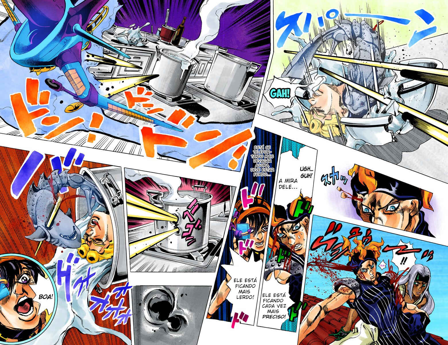 JoJo no Kimyou na Bouken: Part 5 - Ougon no Kaze Color-ban Chapter 90 - Page 5