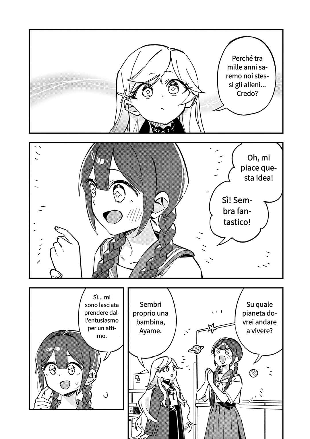 Houkago, Bokura wa Uchuu ni Madou Chapter 52 - Page 8