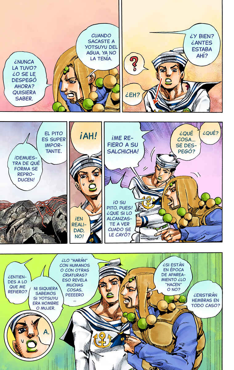 JoJo no Kimyou na Bouken: Part 8 - JoJolion Color-ban Chapter 32 - Page 34