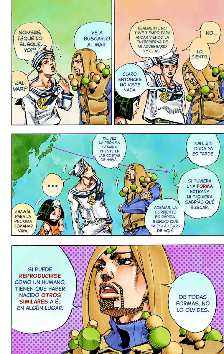 JoJo no Kimyou na Bouken: Part 8 - JoJolion Color-ban Chapter 32 - Page 35