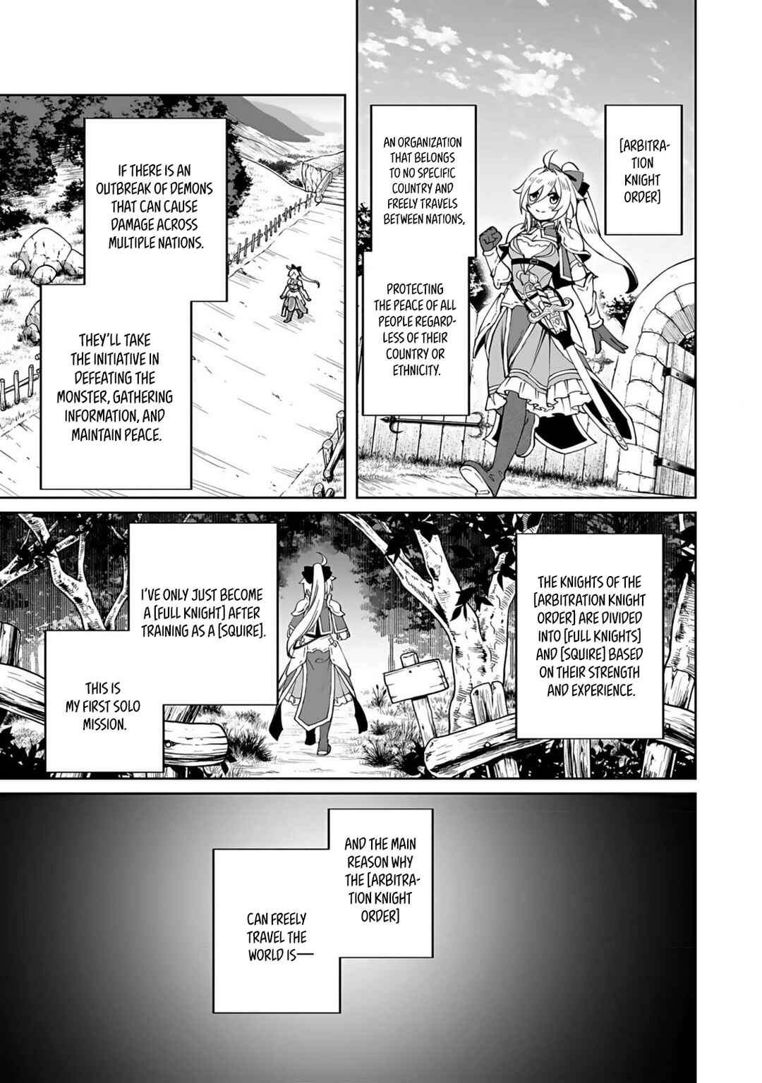 "Eiyuu" ni Akogareta Shoujo wa Kyuuketsuki ni Ochitemo "Eiyuu" wo Mezasu Chapter 1 - Page 5