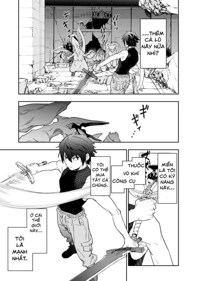 'Shop' Skill sae Areba, Dungeon Ka Shita Sekai demo Rakushou Da: Hakugai Sareta Shounen no Saikyou Zamaa Life Chapter 1 - Page 6