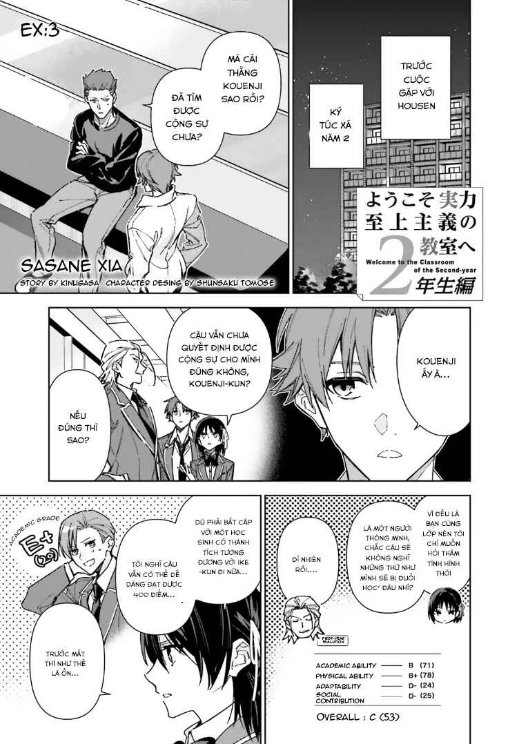 Youkoso Jitsuryoku Shijou Shugi no Kyoushitsu e: 2-nensei-hen Chapter 17.5 - Page 1