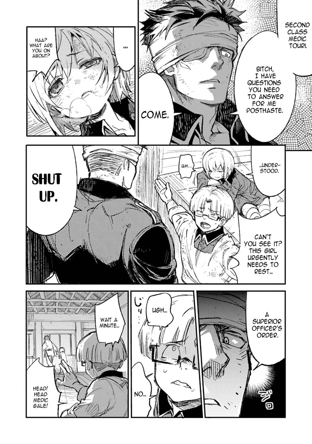 TS Eiseihei-san no Senjou Nikki Chapter 6 - Page 12