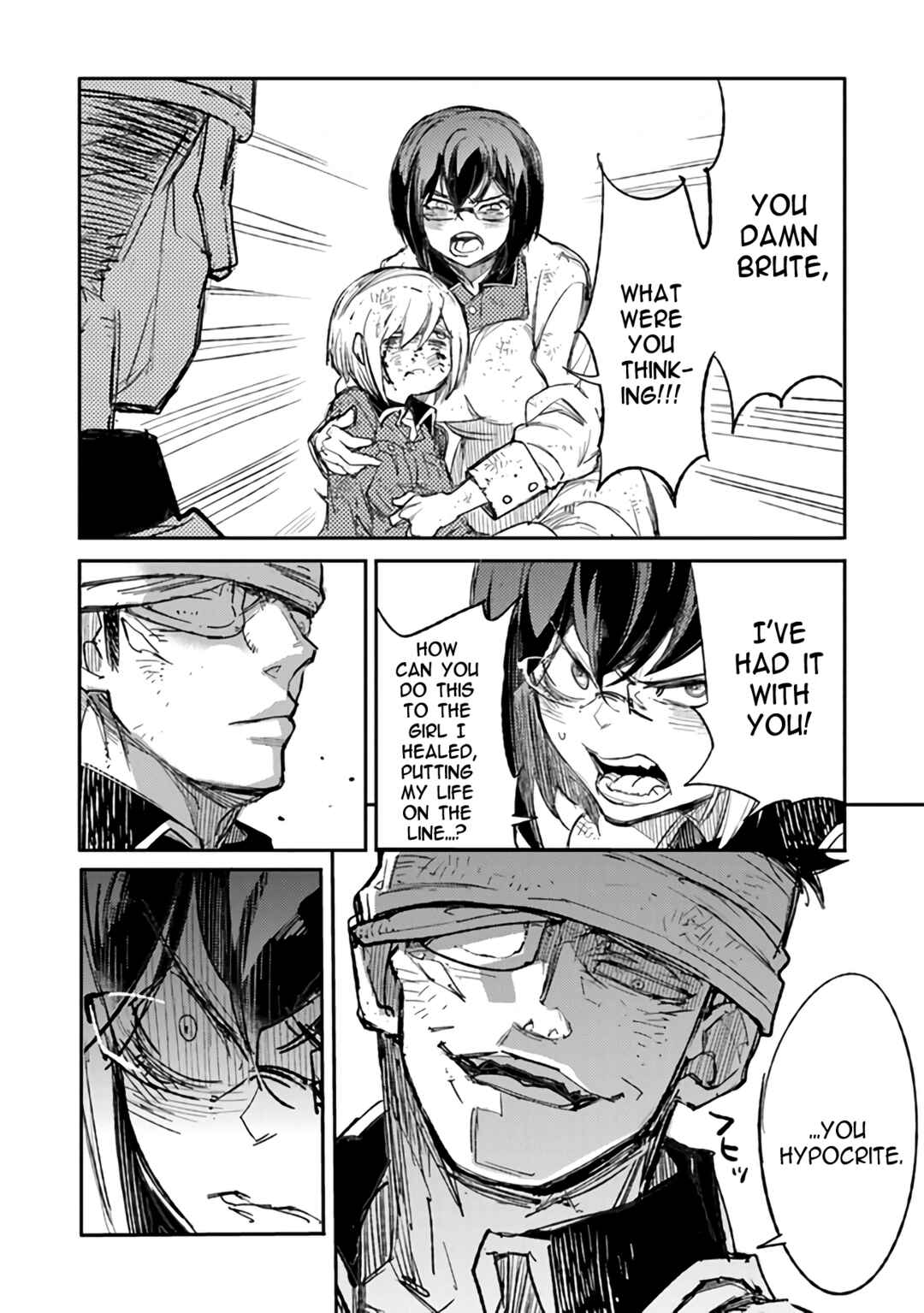 TS Eiseihei-san no Senjou Nikki Chapter 6 - Page 32