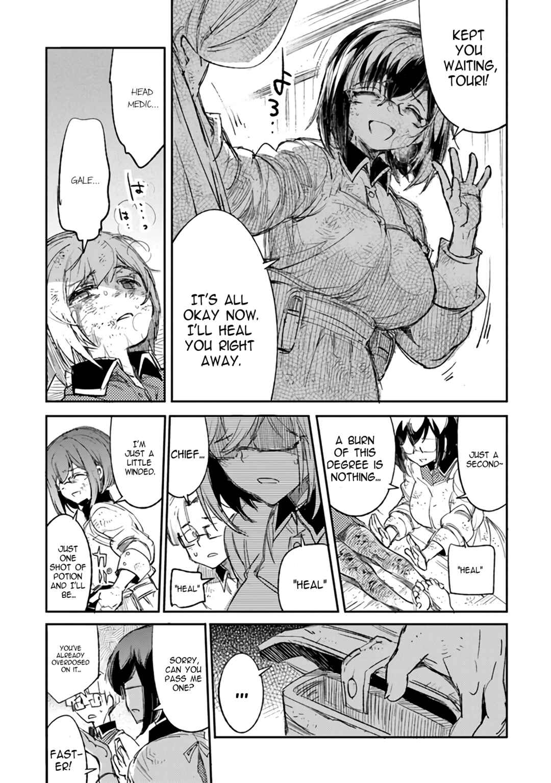TS Eiseihei-san no Senjou Nikki Chapter 6 - Page 8