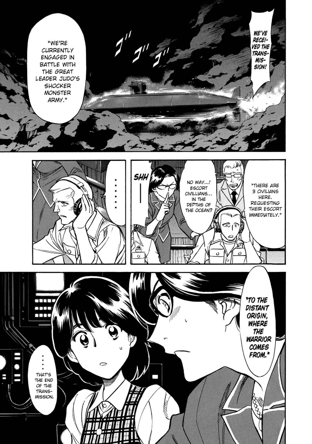 Shin Kamen Rider SPIRITS Chapter 34 - Page 1
