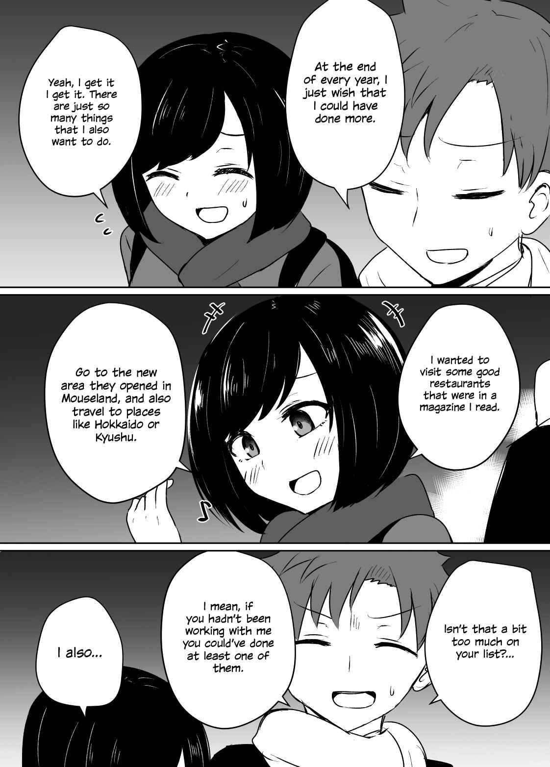 Nenmatsu Yarinoko Shita Koto ga Aru Hito no Hanashi Chapter Oneshot - Page 2