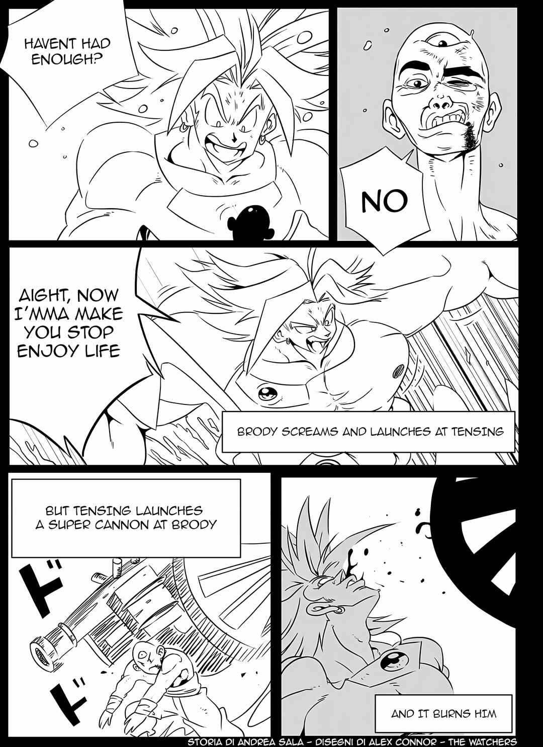 Dragon Ball Z - The Super Warrior Saiyan Warrior Chapter 3 - Page 6