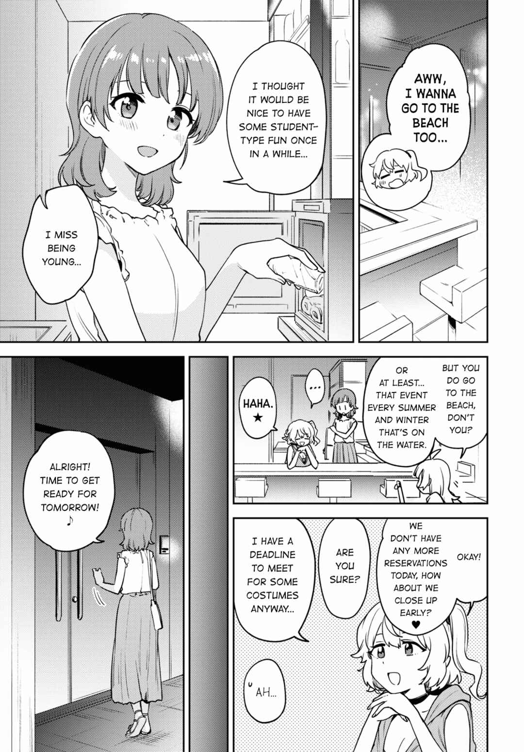 Asumi-chan wa Les Fuuzoku ni Kyoumi ga Arimasu! Chapter 15 - Page 1