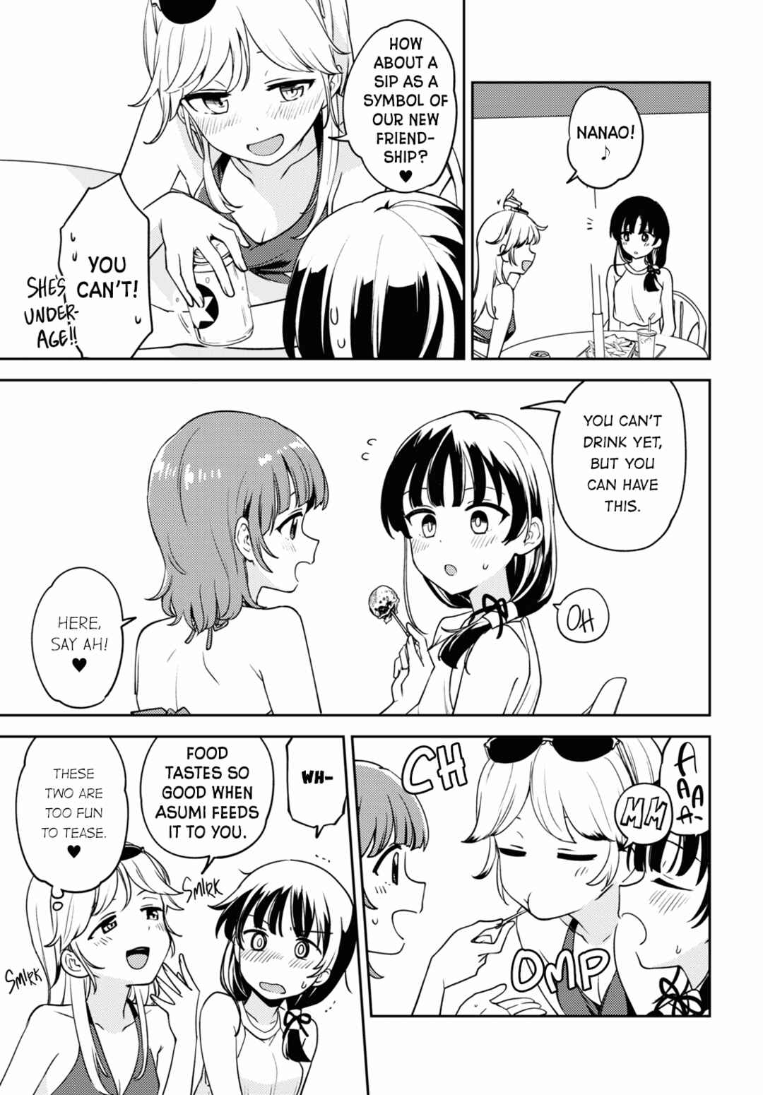 Asumi-chan wa Les Fuuzoku ni Kyoumi ga Arimasu! Chapter 15 - Page 13