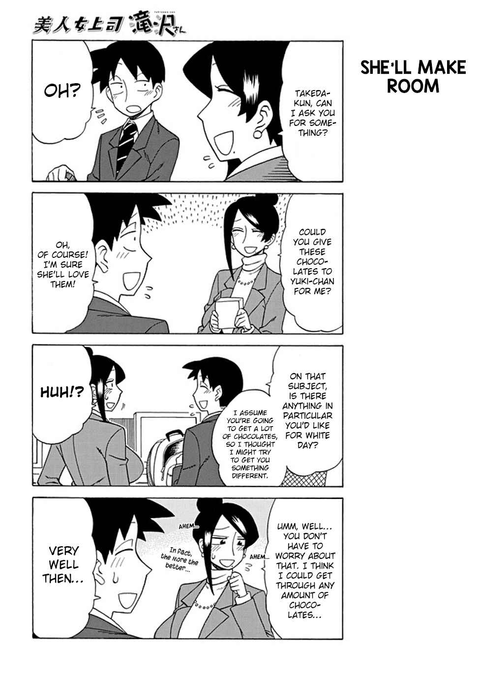 Bijin Onna Joushi Takizawa-san Chapter 65 - Page 2