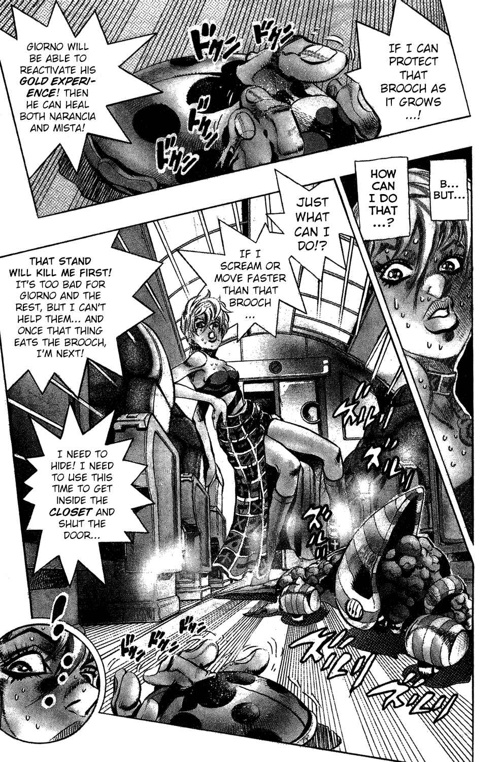 JoJo no Kimyou na Bouken: Part 5 - Ougon no Kaze Chapter 98 - Page 5