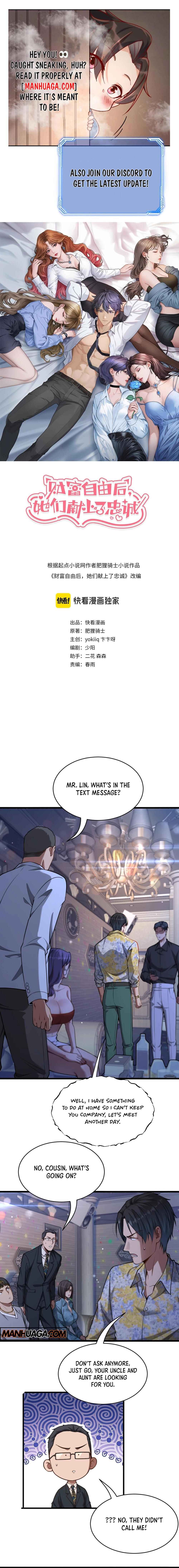 After Becoming Financially Free, They Offered Their Loyalty Chapter 6 - Page 1